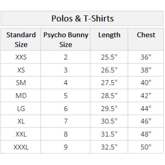 PSYCHO BUNNY**Grey Polo Shirt**Size 2, 3 (XXS,XS) $98 EUC - Picture 5 of 5